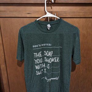 Dr Squatch Doc's Notes Shirt Next Level Apparel Adult Owned Pet & Smoke Free